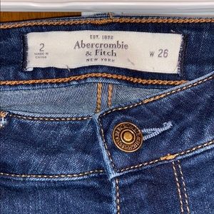 Abercrombie & Fitch size 2 dark flare jeans
